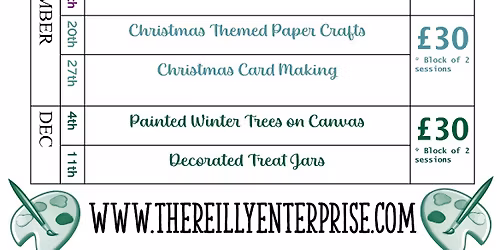 Crafty HomeEd Weekly Sessions!