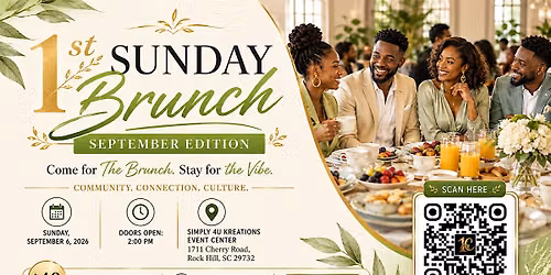 1st Sunday Brunch September Edition
