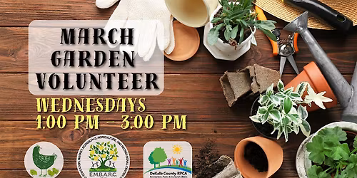 Volunteer Wednesdays in the Garden