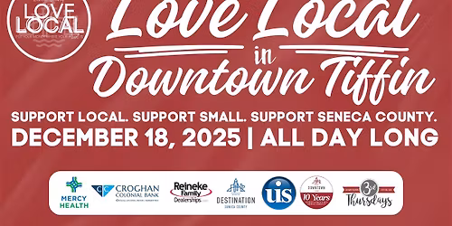 Love Local in Downtown Tiffin - Third Thursday