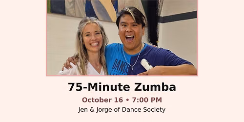 75-Minute Zumba with Jen & Jorge