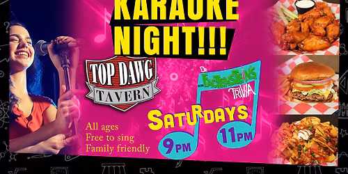 Karaoke at Top Dawg Tavern