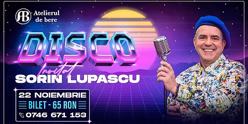 \ud83c\udfb6 D I S C O \u2013 22 Noiembrie @ Atelierul de Bere! \ud83c\udfb6