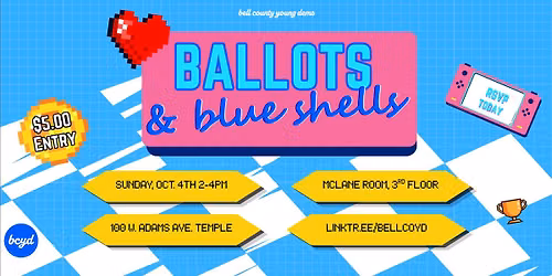Ballots & Blue Shells: Mario Kart + Halloween Social