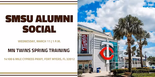 SMSU Alumni Social at Twins Spring Training