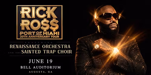 Rick Ross Port of Miami Orchestra Tour