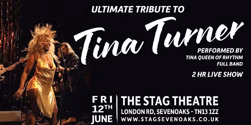 Tina Queen of Rhythm, live at The Stag Theatre Sevenoaks