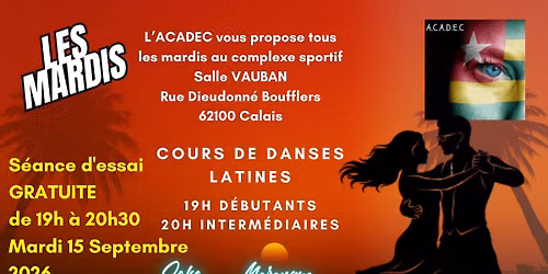 PORTES OUVERTES REPRISE COURS DE DANSES LATINES