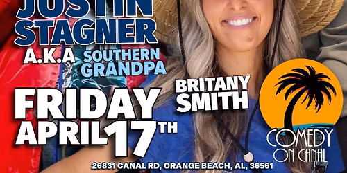 Justin Stagner LIVE April 17th!