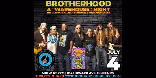 Wayne Sharp Presents: The Mushroom Brotherhood The Ultimate Allman Brothers Experience