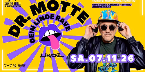 DR. MOTTE LIVE - Dein Linde Rave 
