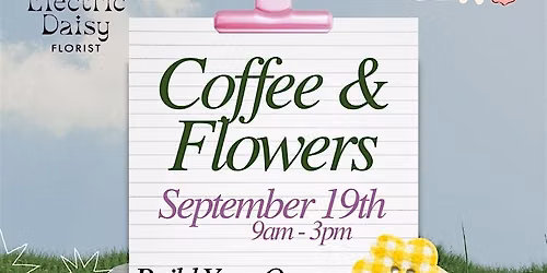 Flowers & Coffee at CoffeeBar Bel Air