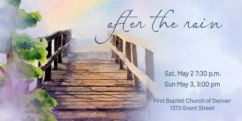 Sine Nomine presents "after the rain"