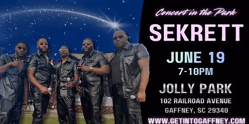 SEKRETT - Concert in the Park