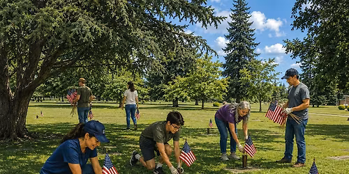 Volunteer Day: Flag Placement @ Mountain View Memorial Park | BZP PS