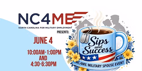 NC4ME Presents: Sips & Success