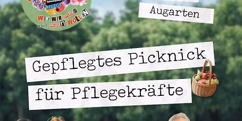 Gepflegtes Picknick f\u00fcr Pflegekr\u00e4fte