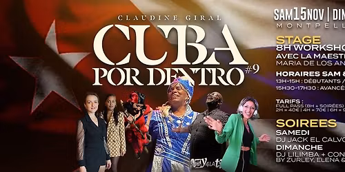 Cuba por dentro 9  | Weekend de danses afrocubaines avec Maria de los Angeles