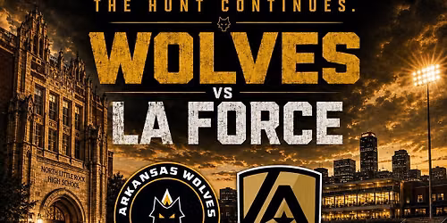 Arkansas Wolves FC vs LA Force | Pro Soccer in North Little Rock