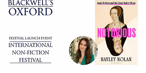 Hayley Nolan NOTORIOUS Festival Launch Event