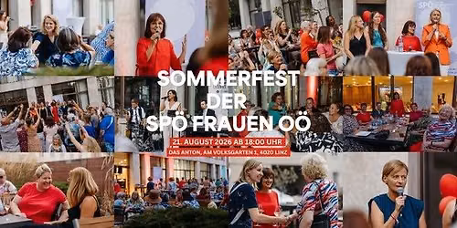 Sommerfest der SP\u00d6 Frauen O\u00d6