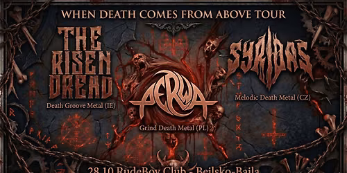 The Risen Dread & Syridas | When Death Comes From Above Tour | RUDEBOY CLUB Bielsko-Bia\u0142a