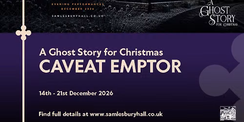 Caveat Emptor - A Ghost Story for Christmas