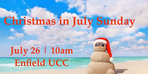 Christmas in July Sunday