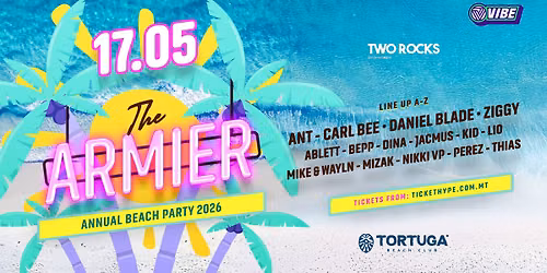 THE ARMIER BEACH PARTY 2026