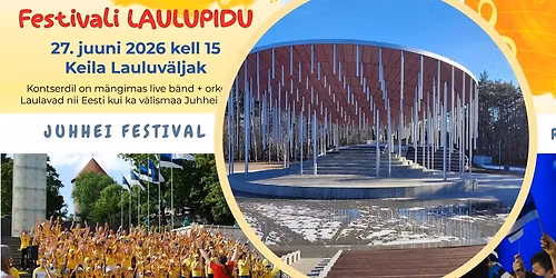 Juhhei Festival 2026 laulupidu
