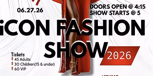 50 Shades of RED iCon Fashion Show