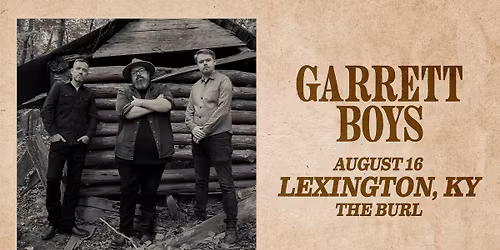Garrett Boys (Indoor Show)