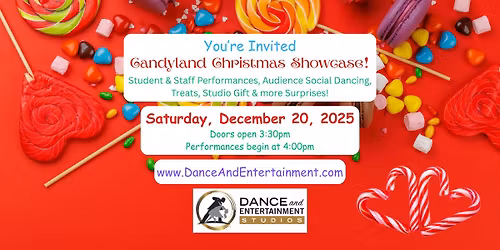 Sat. December 20, 2025 - Christmas Dance Showcase!