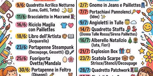 I Laboratori creativi di Con un po di fantasia! 