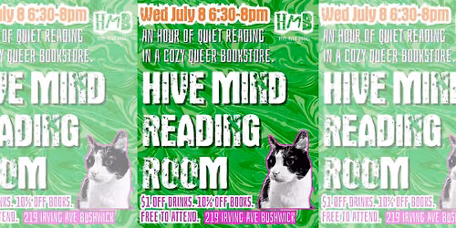 Hive Mind Reading Room: Silent Reading Night