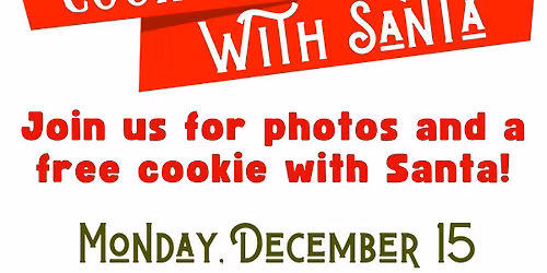 Cookies with Santa at Jasper South McDonald's