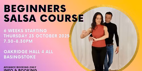 Beginners Salsa Dance Course Basingstoke