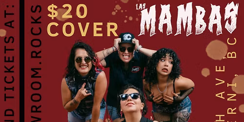 LAS MAMBAS to Rock The RAINBOW ROOM