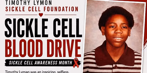Timothy Lymon Sickle Cell Foundation Blood Drive