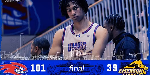 Emerson Lions at UMass Lowell River Hawks Mens Basketball