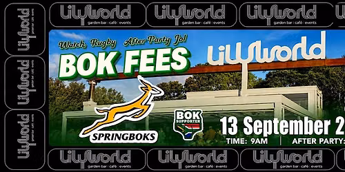 Bok Fees 2026 @ Lily World (Go Media Stadium)