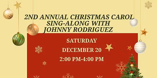 Christmas Carol Sing-Along!