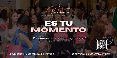 MUJERES QUE CONECTAN                   Tu Historia merece un Nuevo Cap\u00edtulo