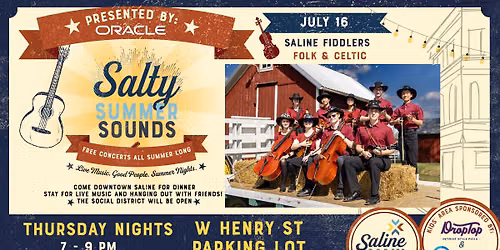 Salty Summer Sounds with the Saline Fiddlers