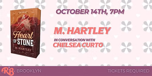 M. Hartley Brooklyn Event for Heart of Stone