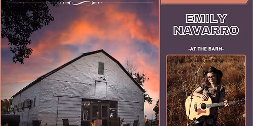 The Midland Live: Emily Navarro at The Barn!