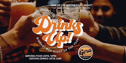 Drinksgiving at Gera Tavern! 