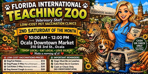 LOW-COST PET VACCINATION CLINICS