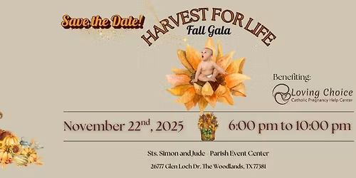 Harvest for Life, Fall Gala.