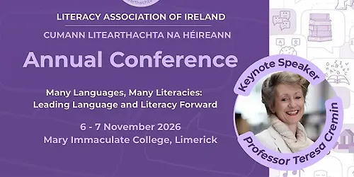 Literacy Association of Ireland Conference 2026 6 - 7 November 2026